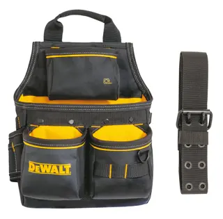 DEWALT PROFESSIONAL TOOL POUCH FRONT FACING with Belt