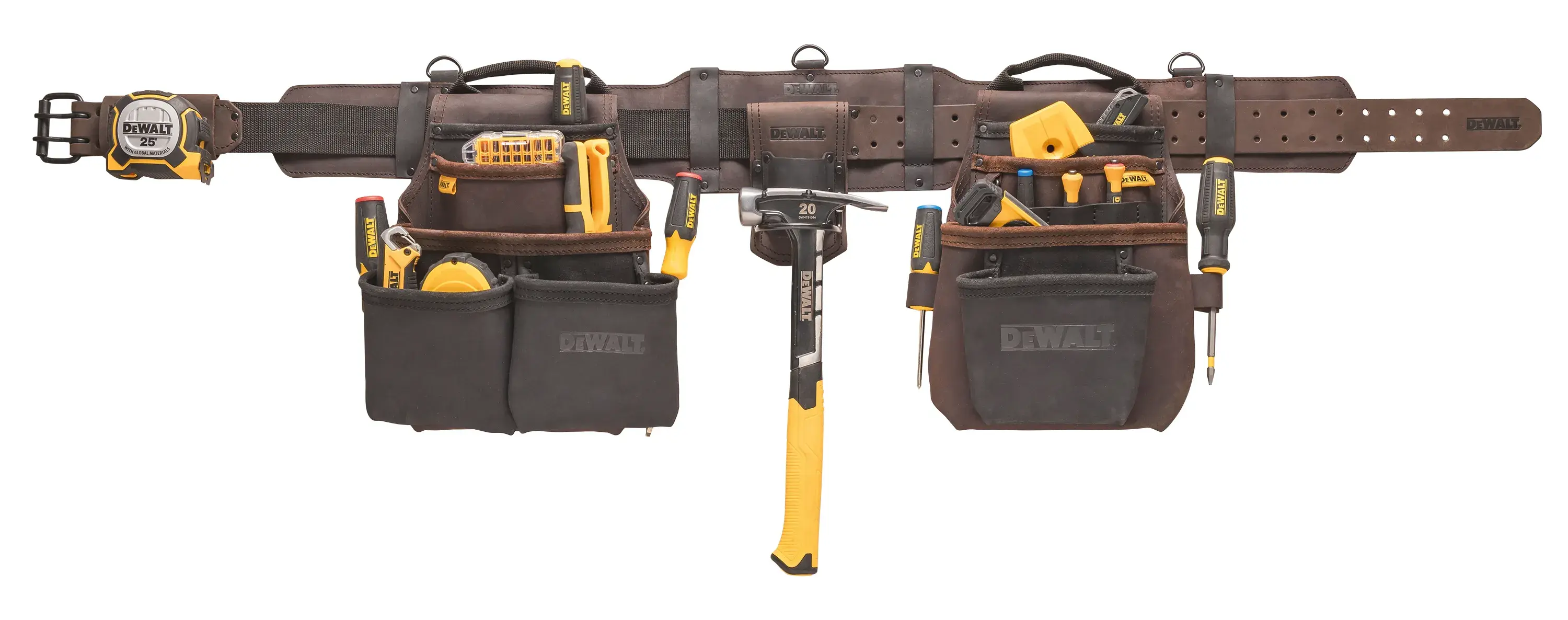 Leather Tool Rig being used with DEWALT Hand Tools