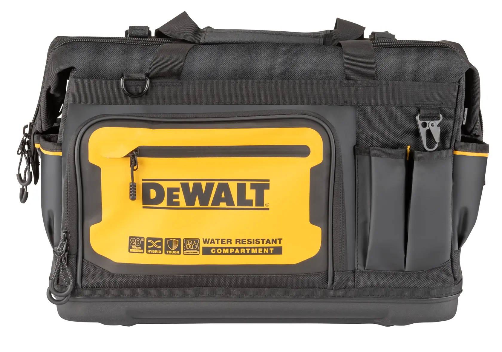 DEWALT 20 INCH PRO OPEN MOUTH TOOL BAG FRONT FACING
