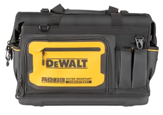 DEWALT 20 INCH PRO OPEN MOUTH TOOL BAG FRONT FACING