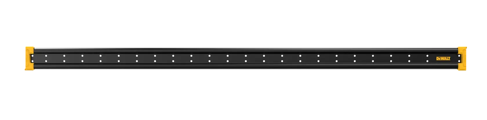 Forty Eight Inch Metal Rail On White