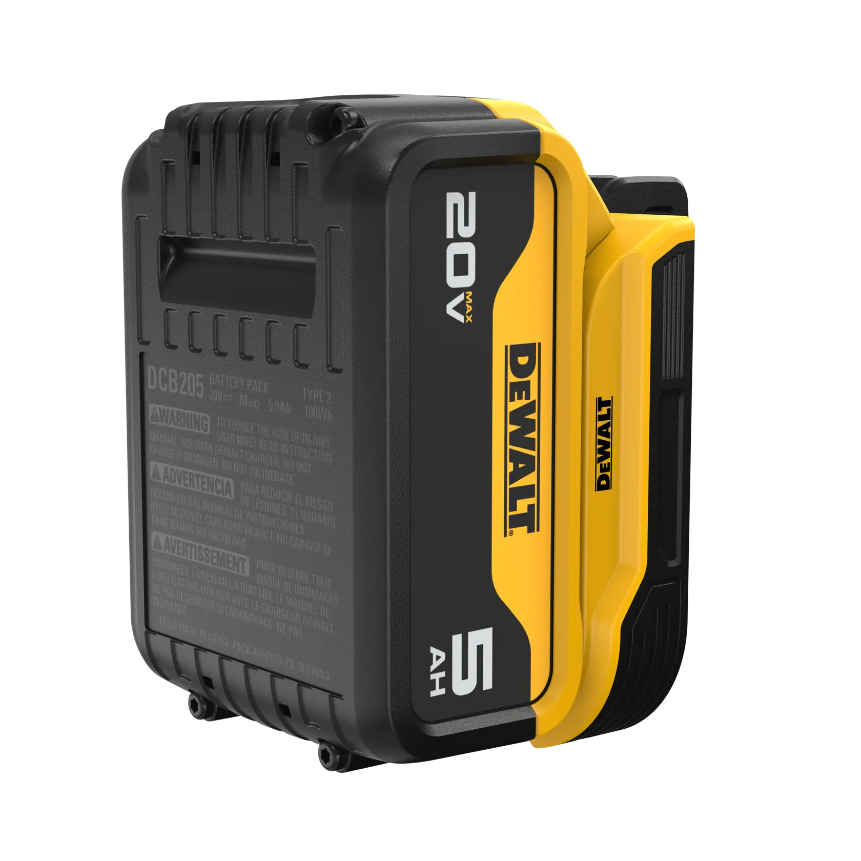 Battery Cleat - Single On White