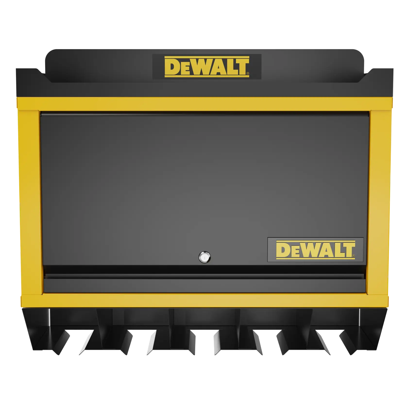 Power Tool Wall Cabinet On White