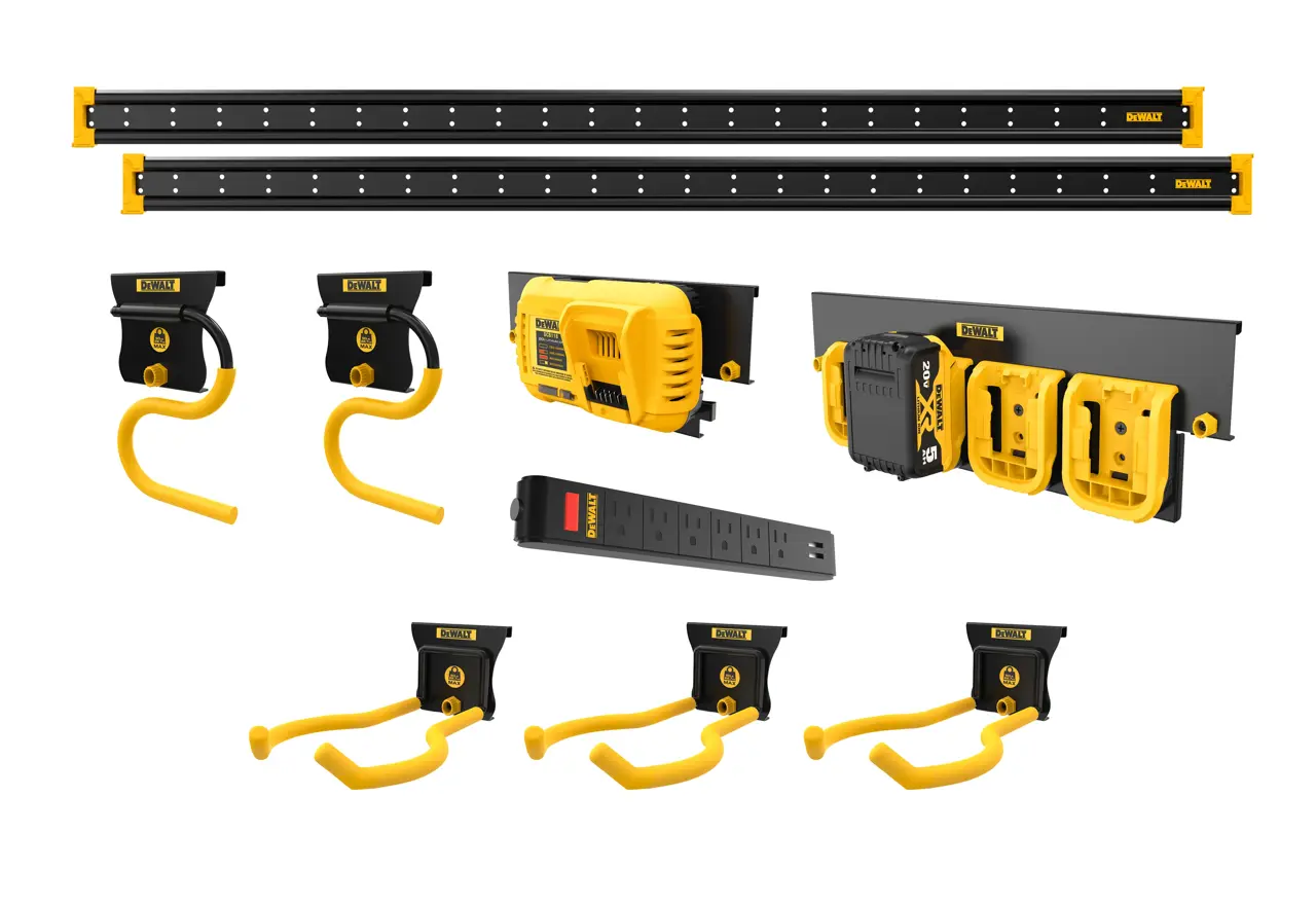 Lawn and Garden Storage Kit on White