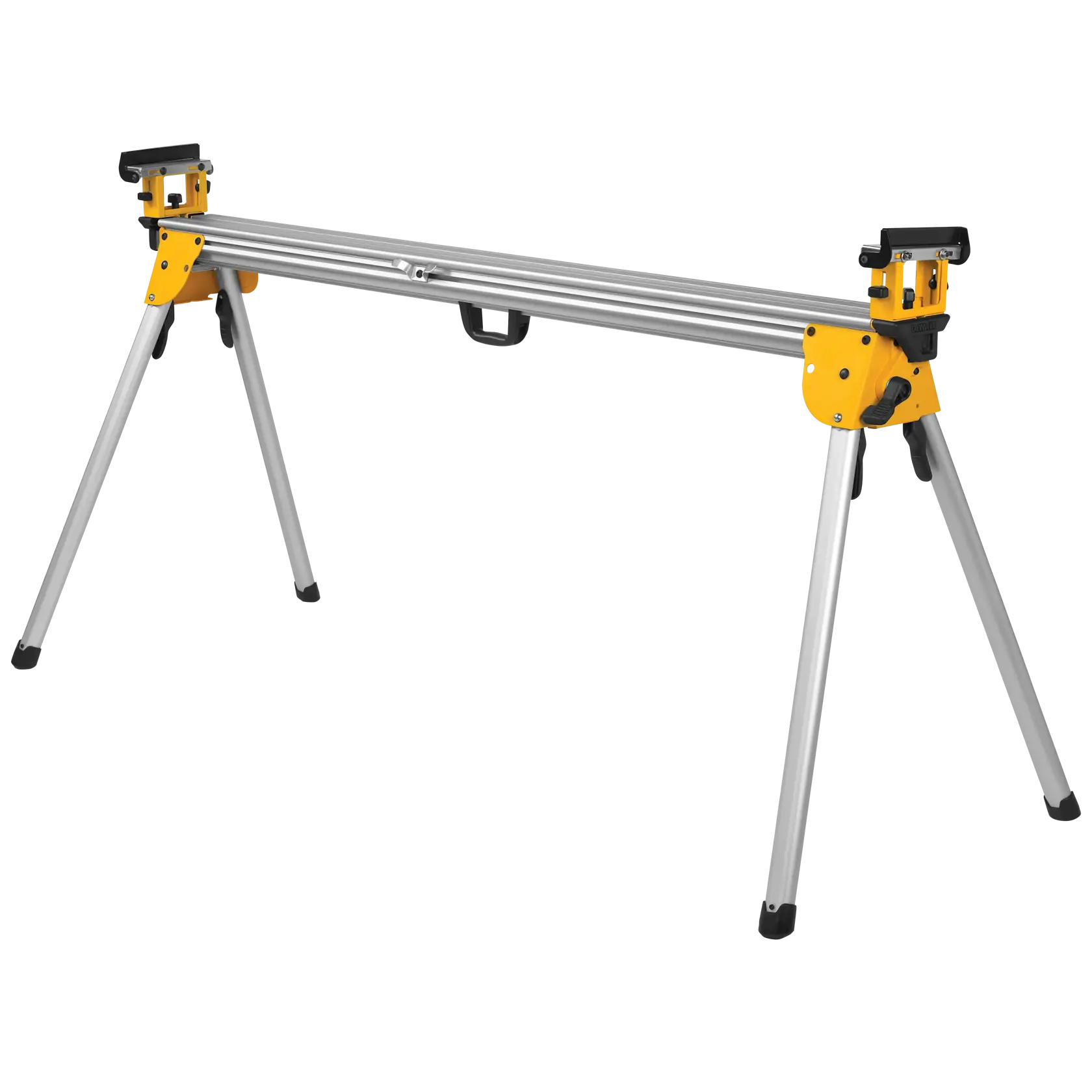 Heavy duty miter saw stand folded.