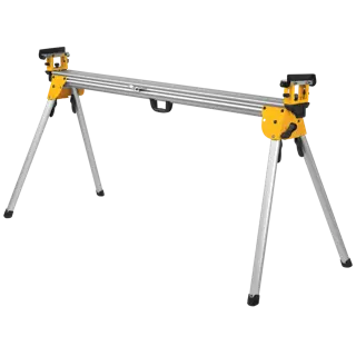 Heavy duty miter saw stand folded.