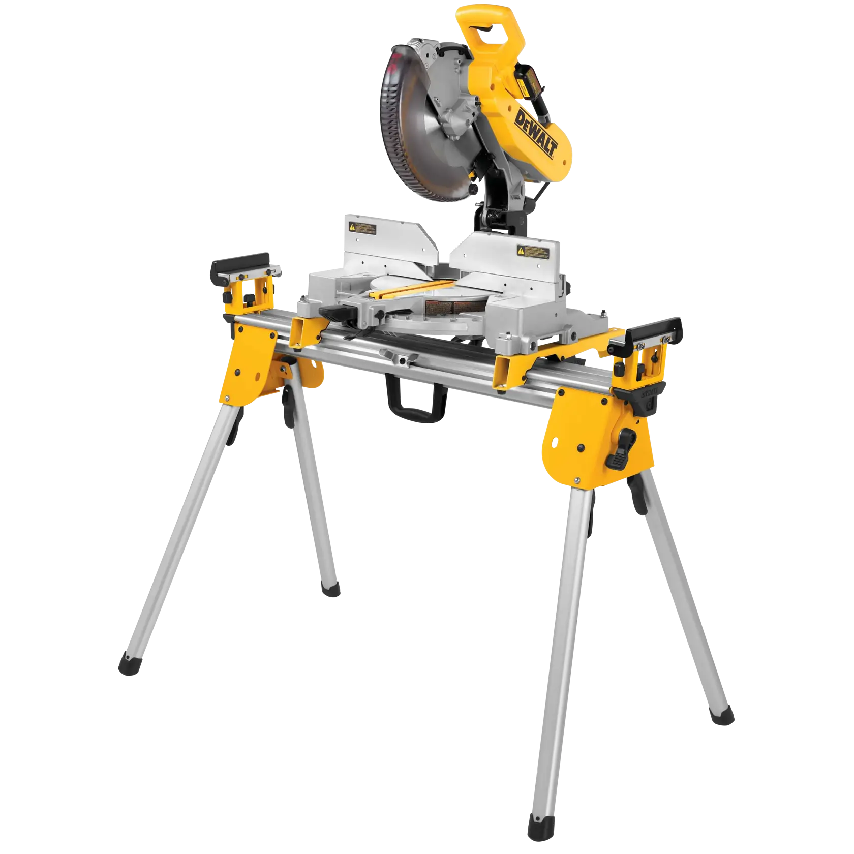 Miter saw of Compact miter saw stand folded.