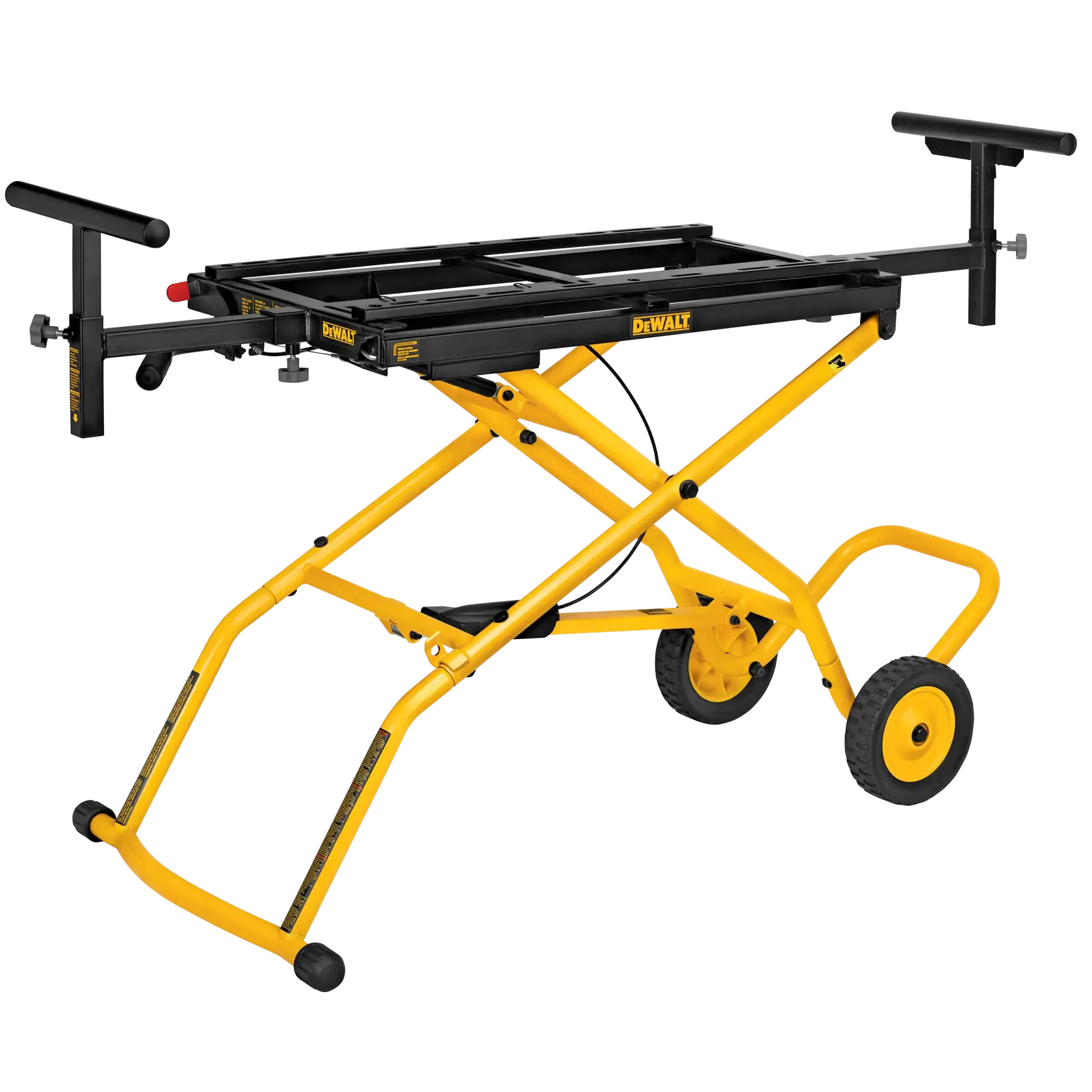 Rolling miter saw stand