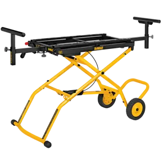Rolling miter saw stand