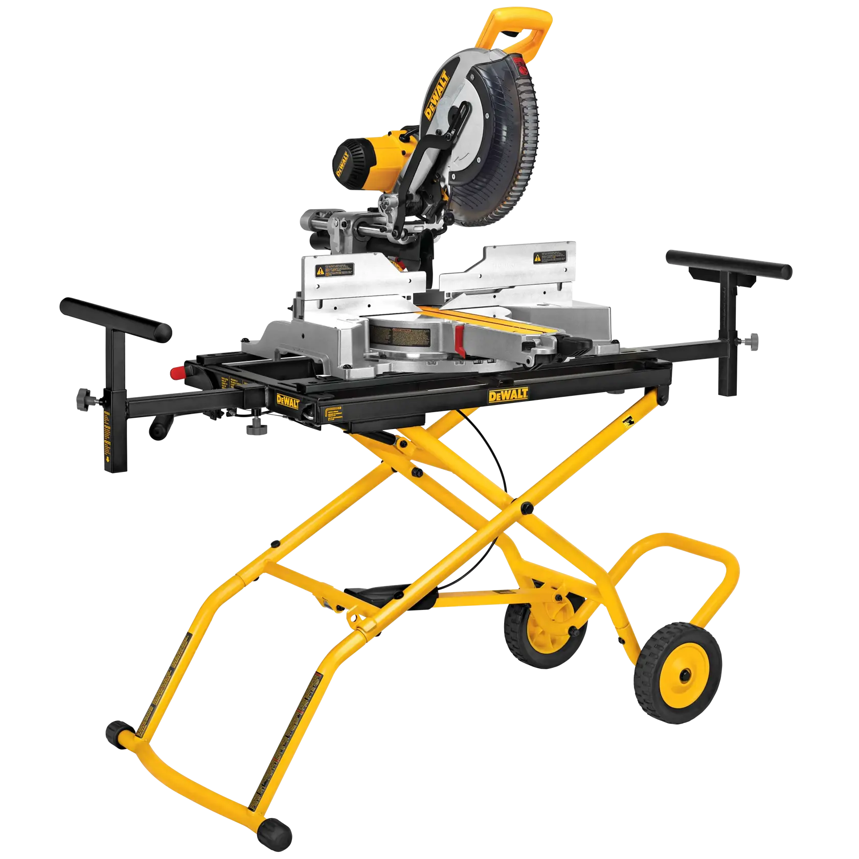 Miter Saw of Rolling miter saw stand.