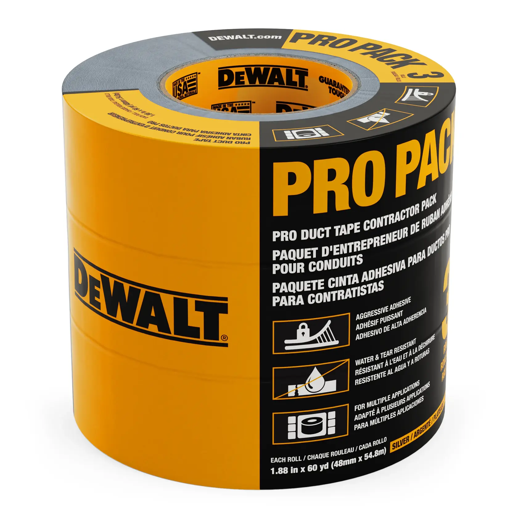 Pro Pack Duct Tape (3 Pk)