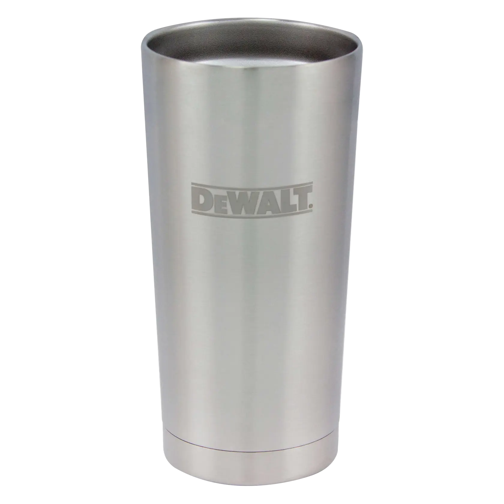 20 Ounce Stainless steel tumbler without lid.