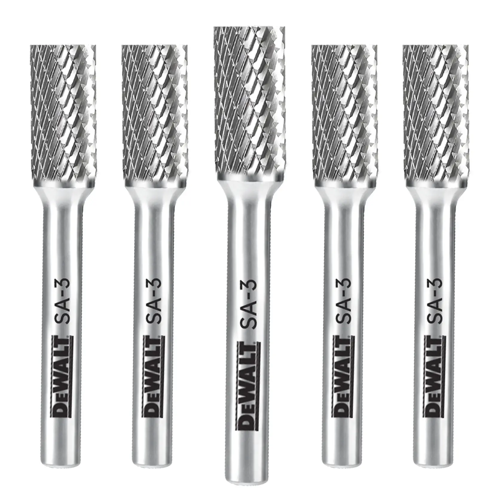 DEWALT® 5 Pack Carbide Burr Size SA-3