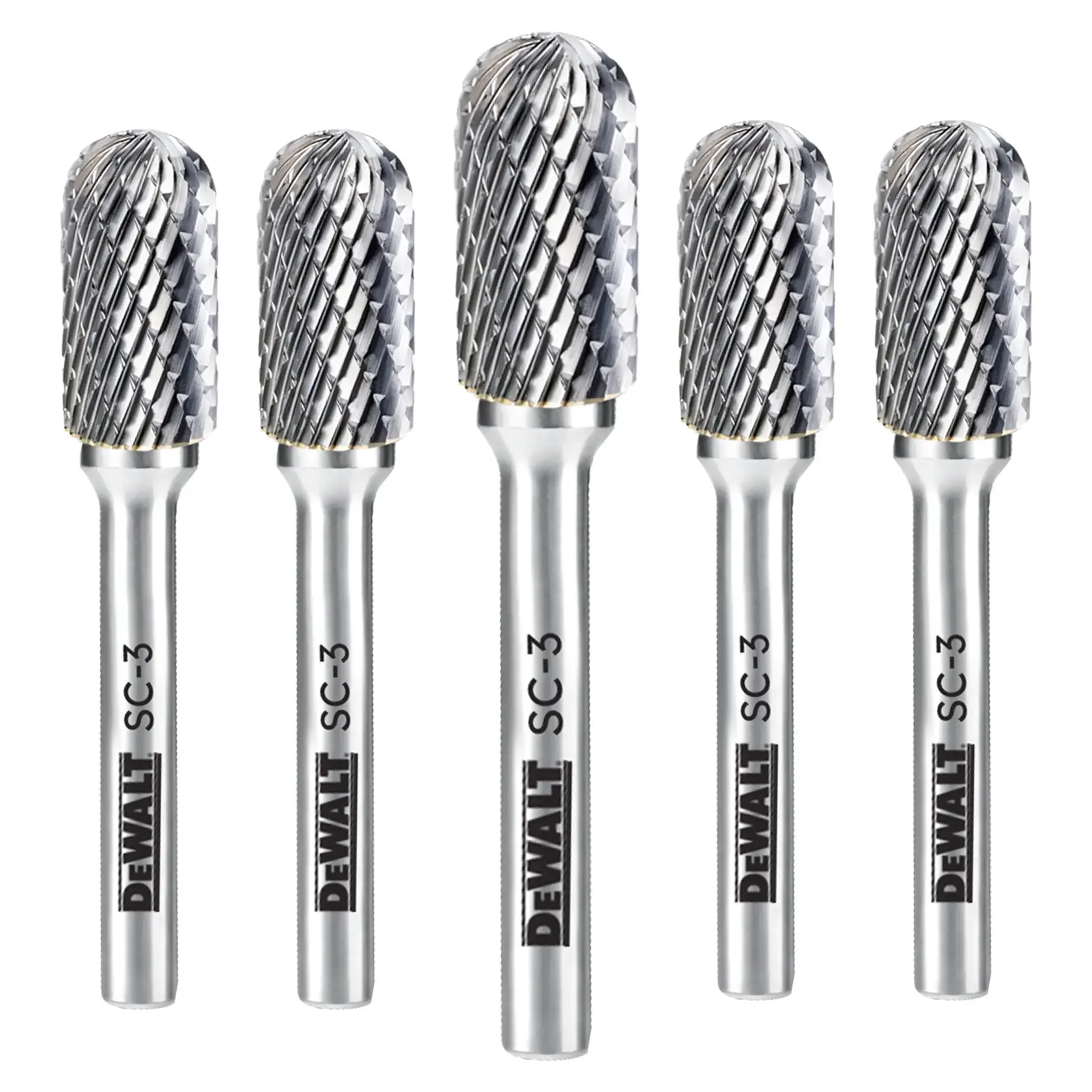 DEWALT® 5 Pack Carbide Burr Size SC-3