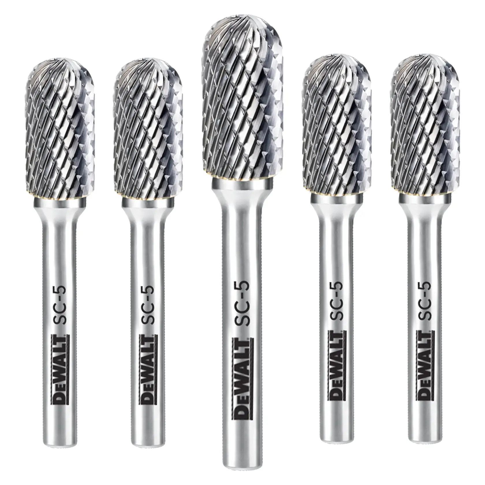 DEWALT® 5 Pack Carbide Burr Size SC-5