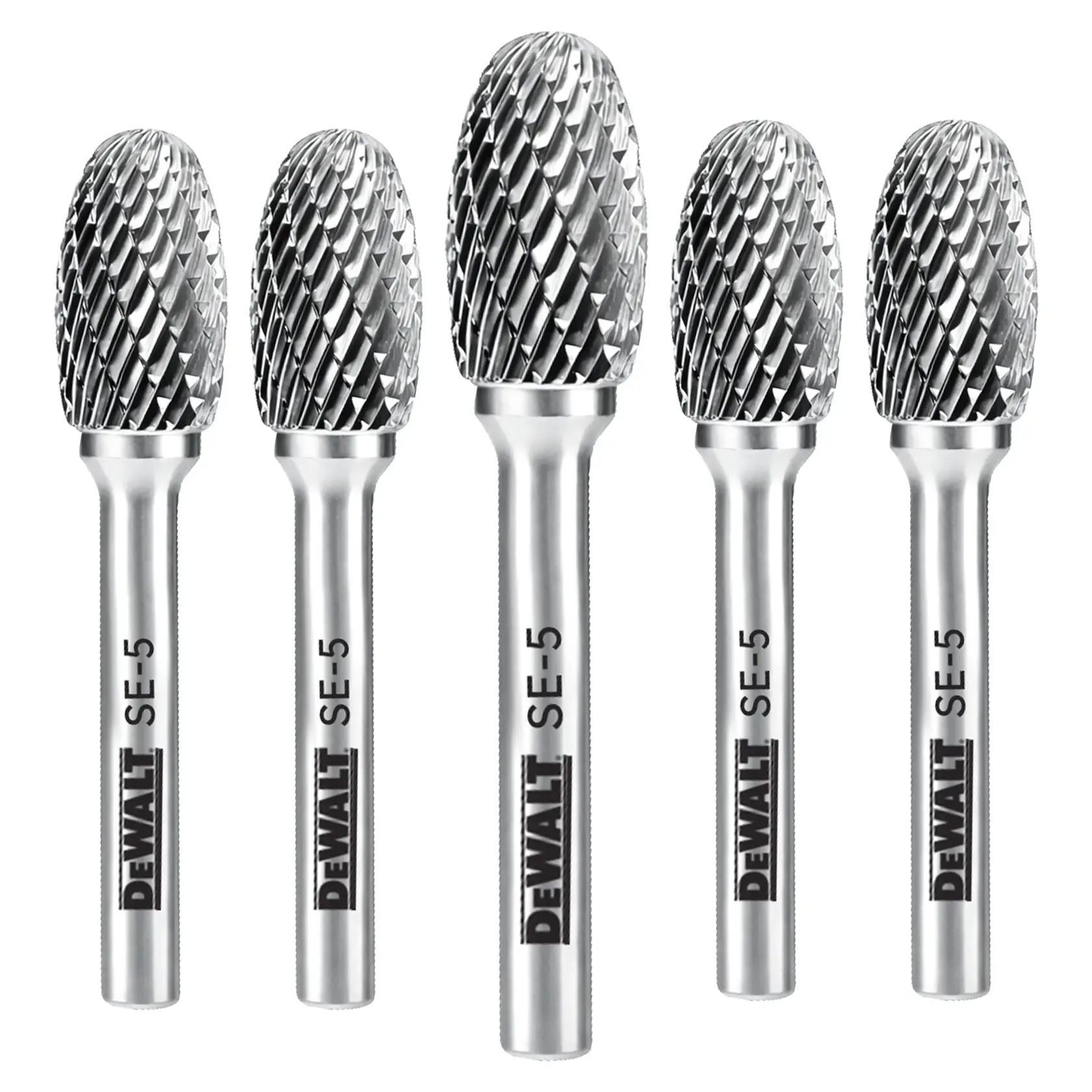 DEWALT® 5 Pack Carbide Burr Size SE-5
