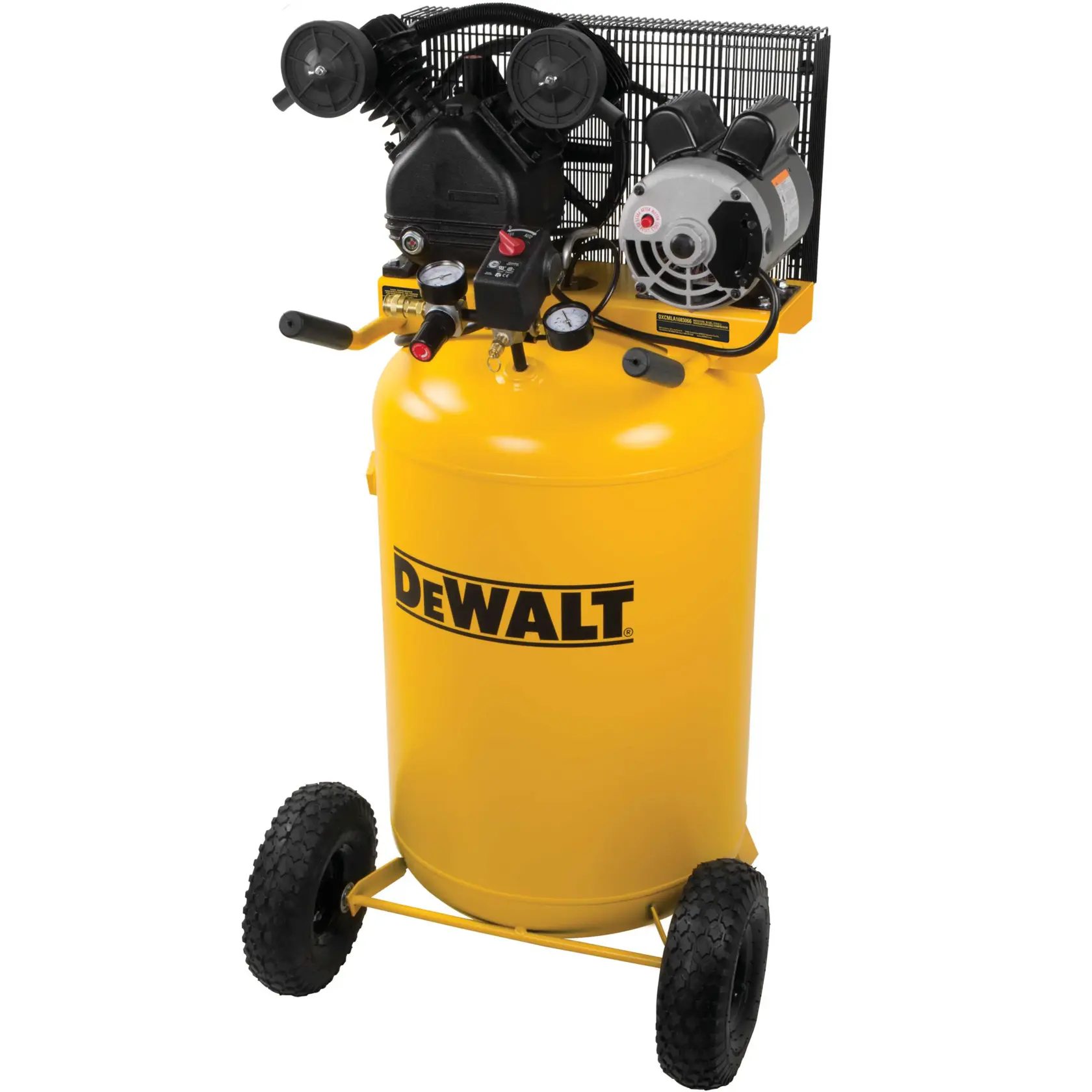 Profile of 30 gallons Portable Electric Air Compressor.