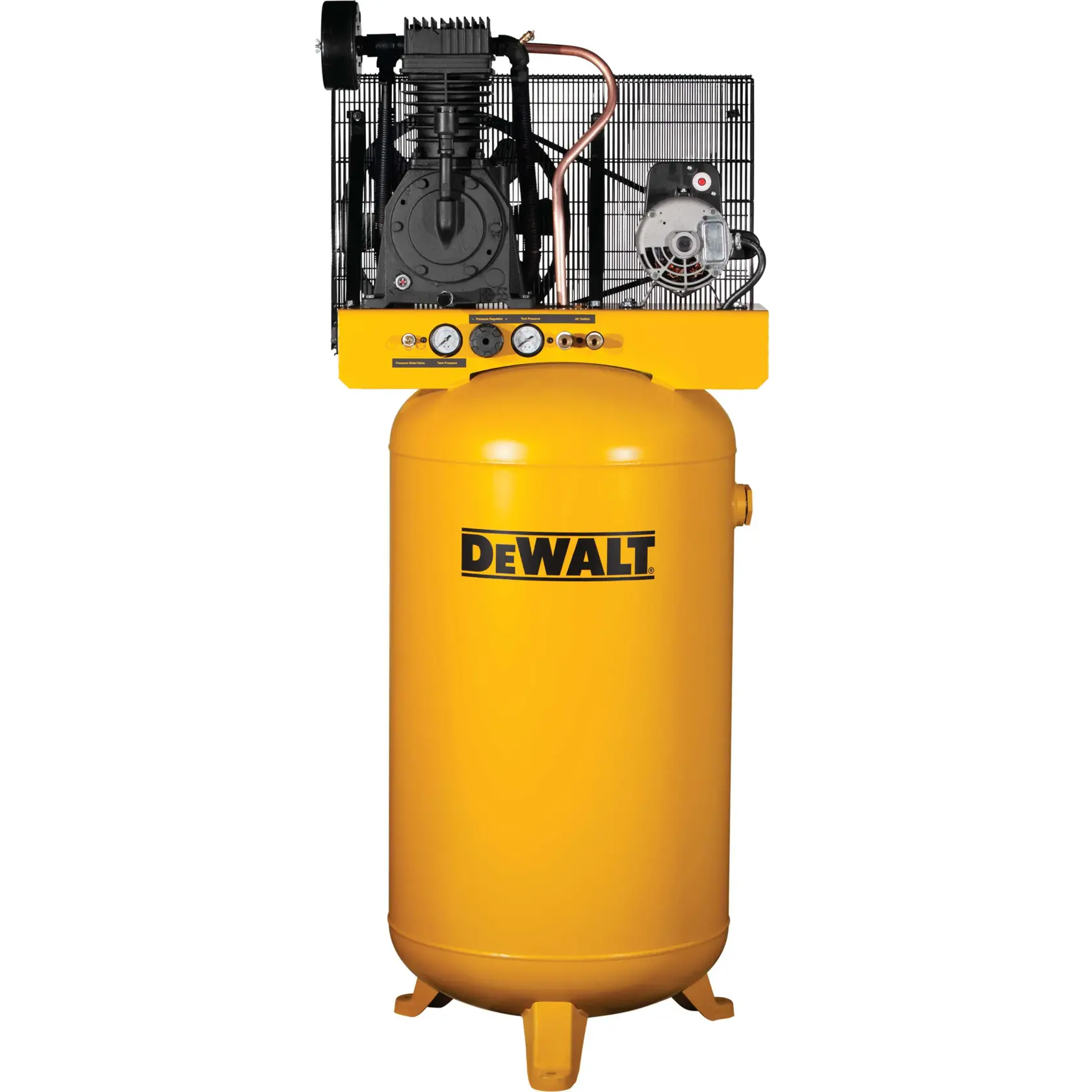 Profile of 80 gallons Stationary Electric Air Compressor.