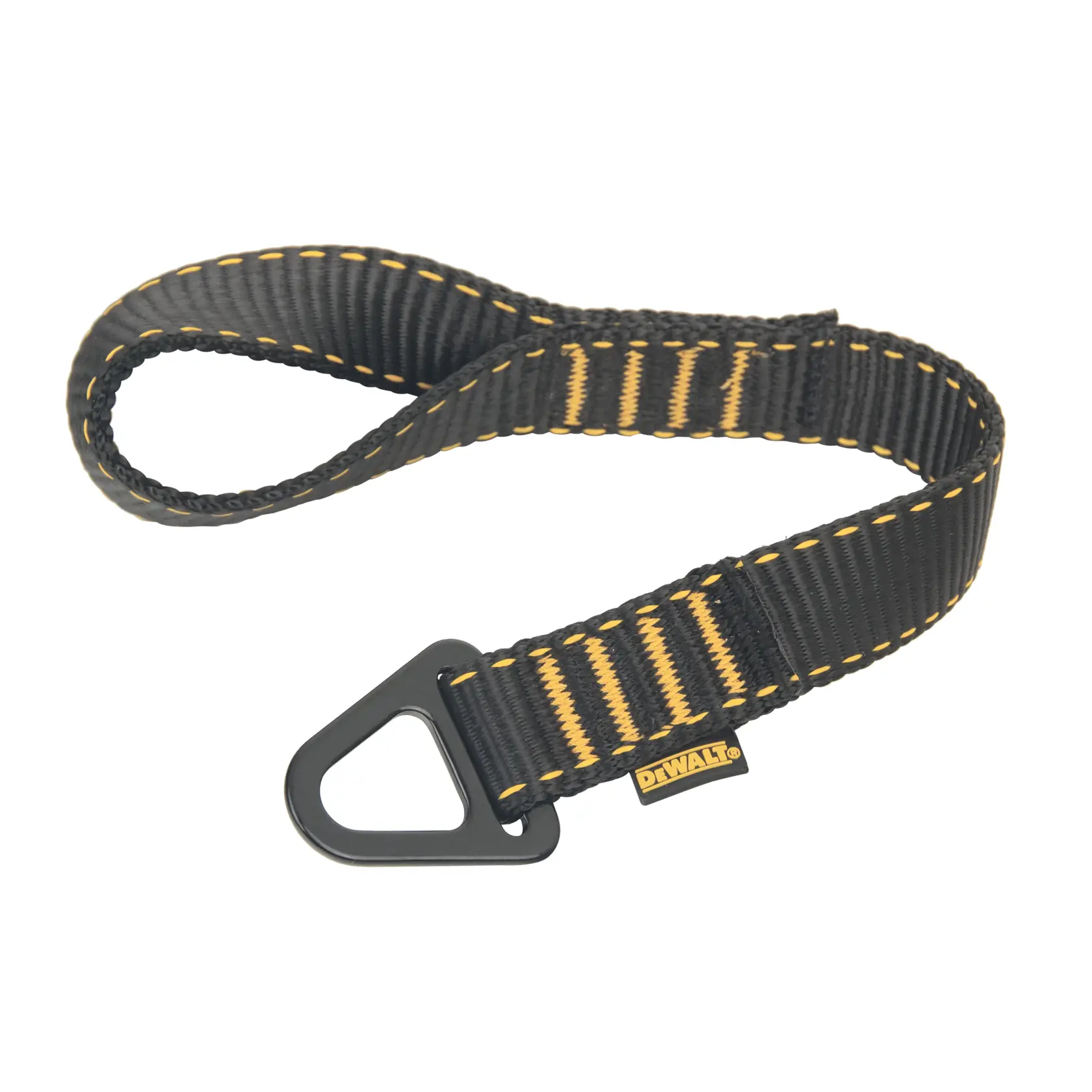 3/4 view of the DEWALT V-Ring Tool Attachment, 35 lb. capacity