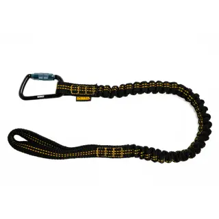 Front view of the DEWALT Single Leg Tool Lanyard, 25 lb. capacity