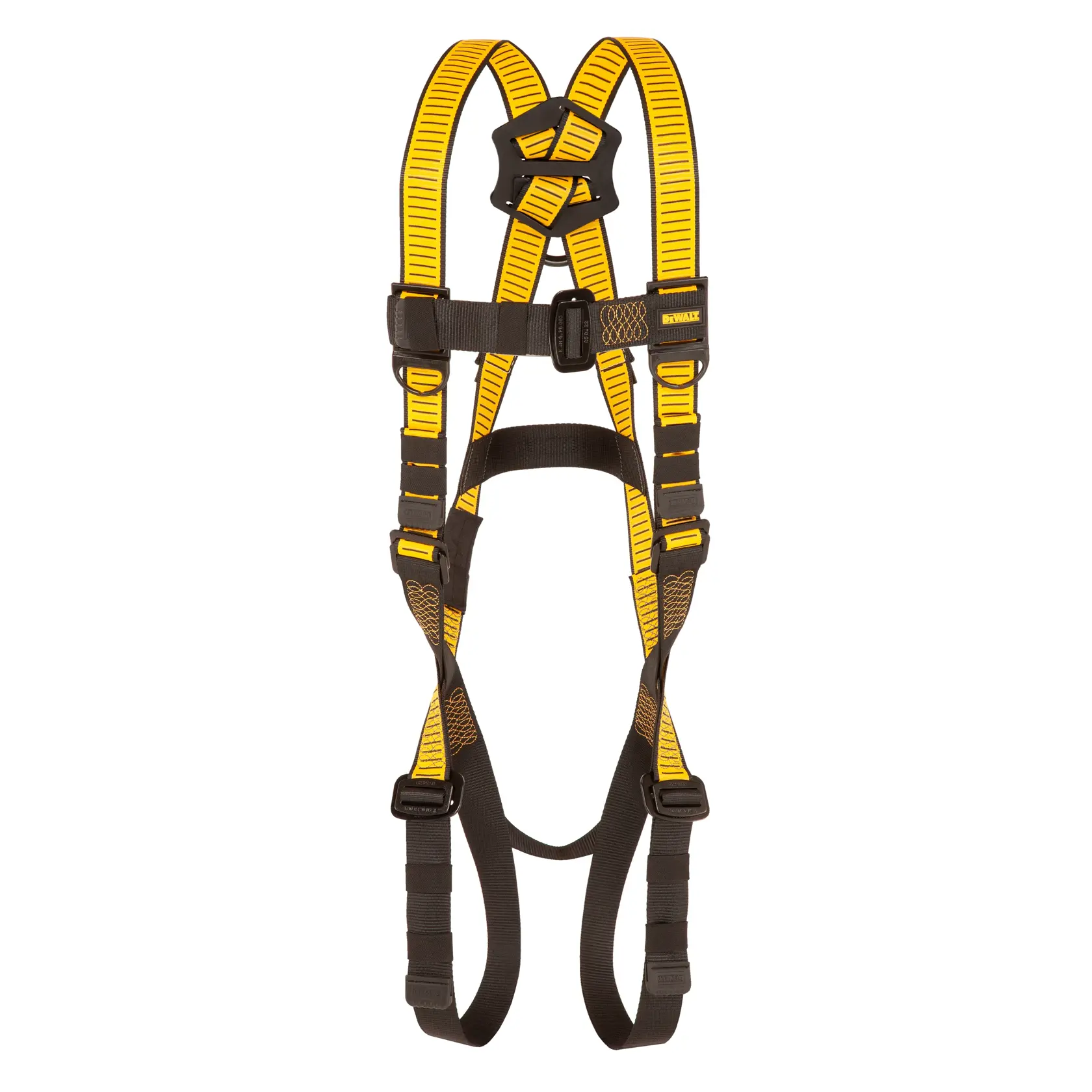 Front view of DEWALT D1000 Harness QC Chest, QC legs