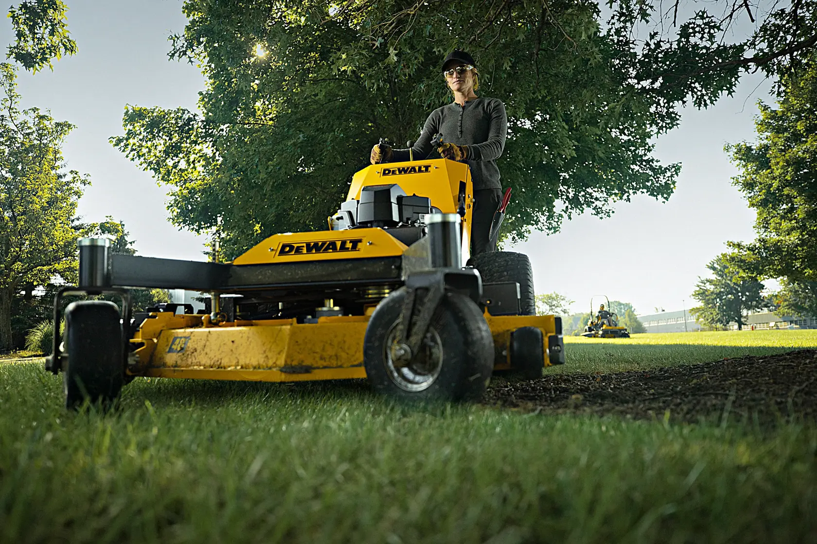 DEWALT® HW48 48 in Kawasaki Gas Hydrostatic Commercial Hydro-Walk Mower (15 HP)