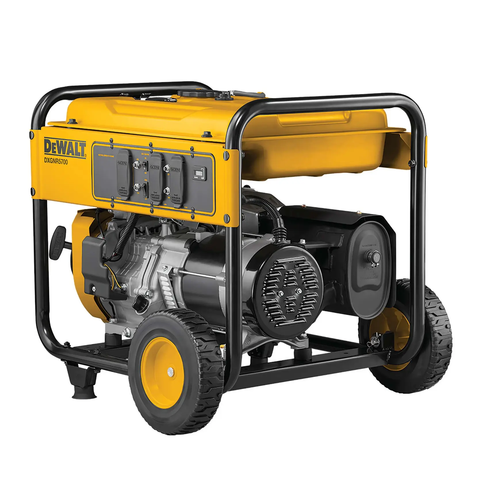 Right profile of 5700 Watt Commercial Generator.