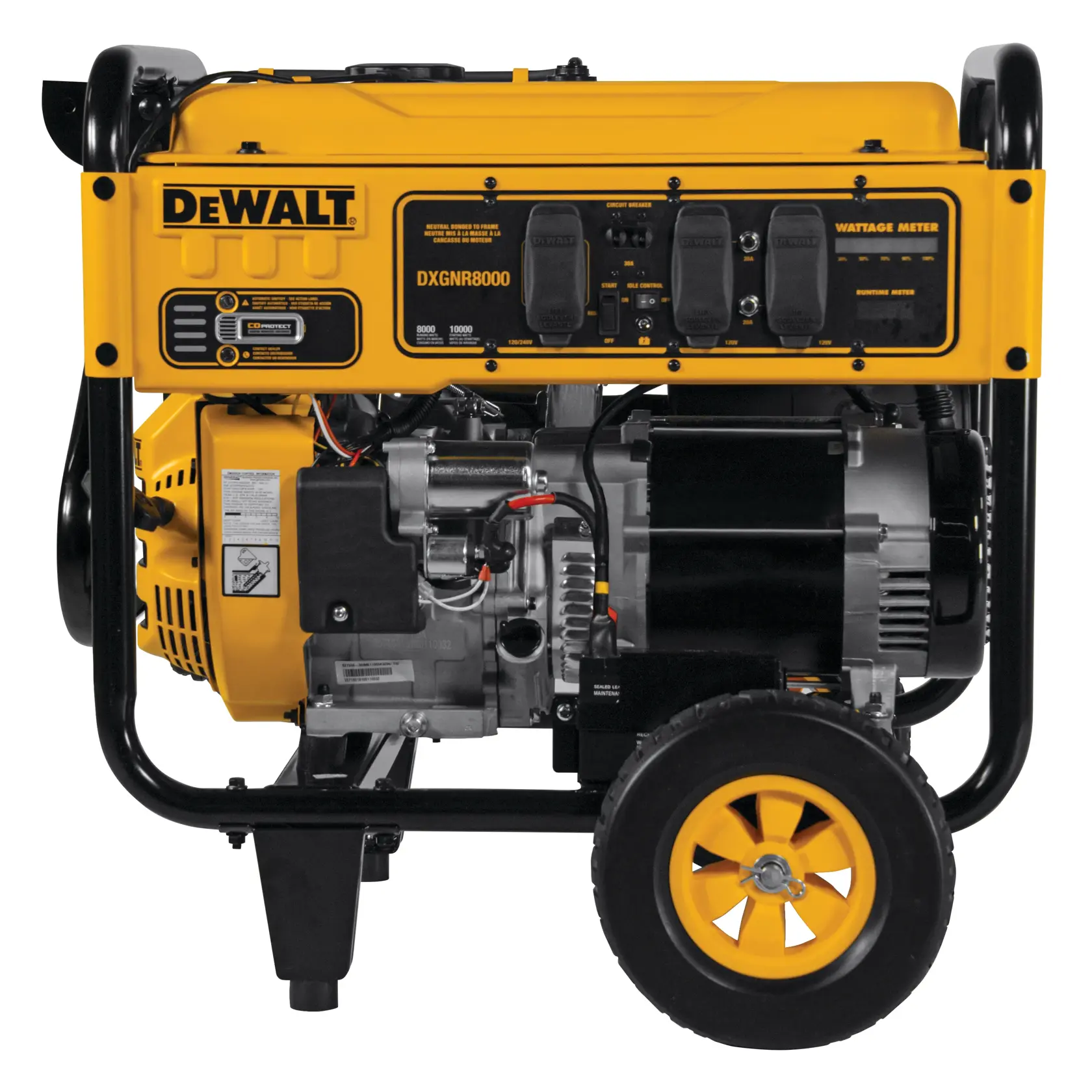 8000 WATT PORTABLE GAS GENERATOR.