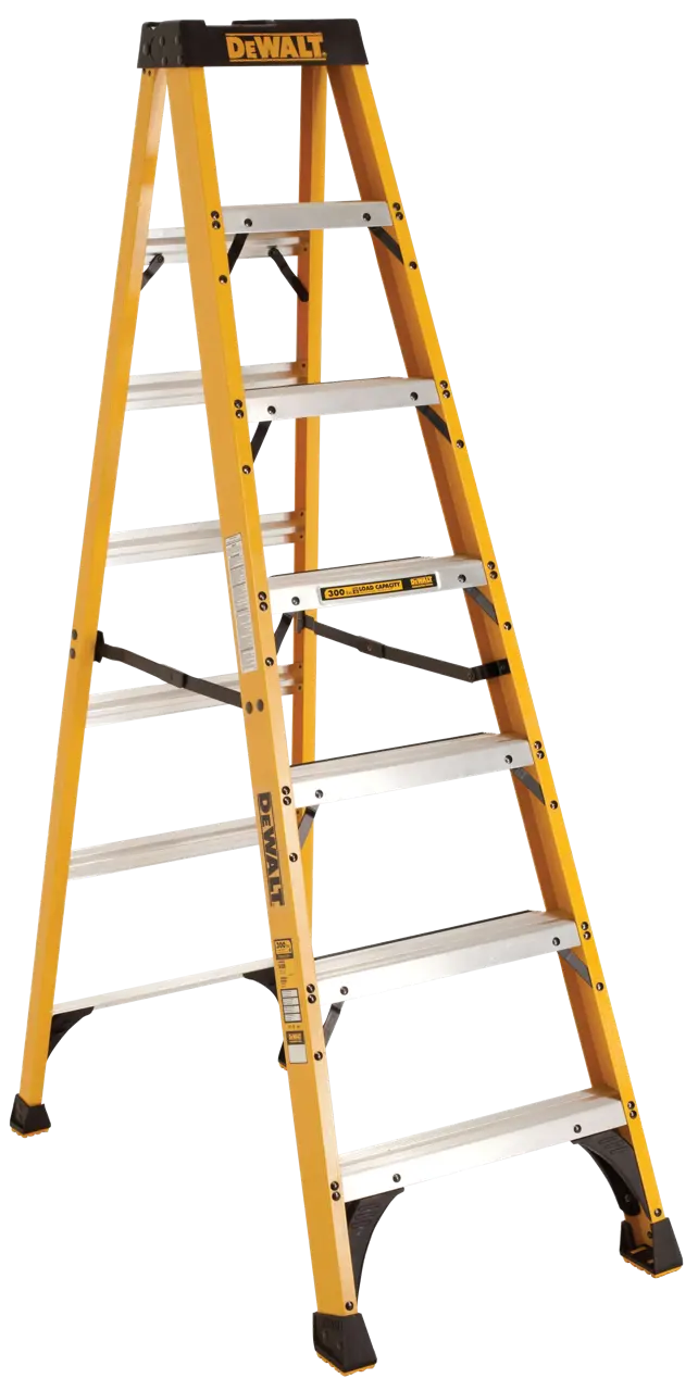 7 ft. 300 lb. Fiberglass Step Ladder