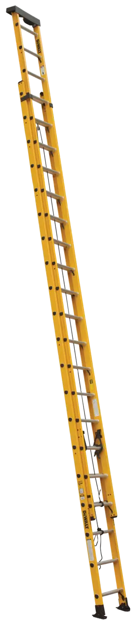 40 ft. 300 lb. Fiberglass Extension Ladder