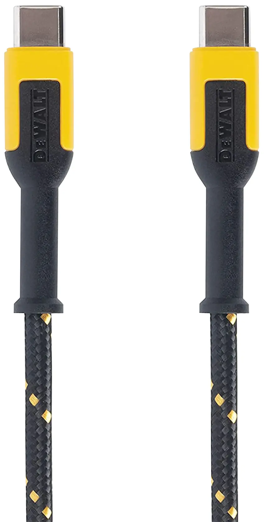 Hero shot of a DEWALT Type C to Type C Charging Cable