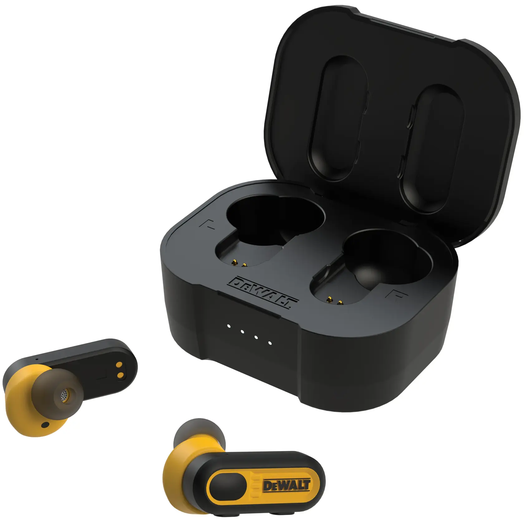 DEWALT® Jobsite Pro-X1 True Wireless Earbuds with Charging Case