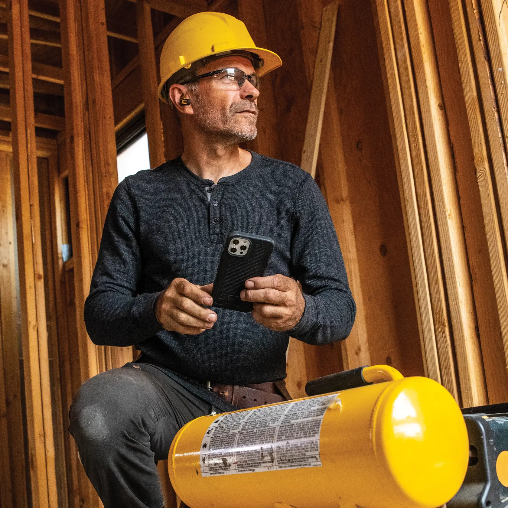 DEWALT® Jobsite Pro-X1 True Wireless Earbuds with Charging Case
