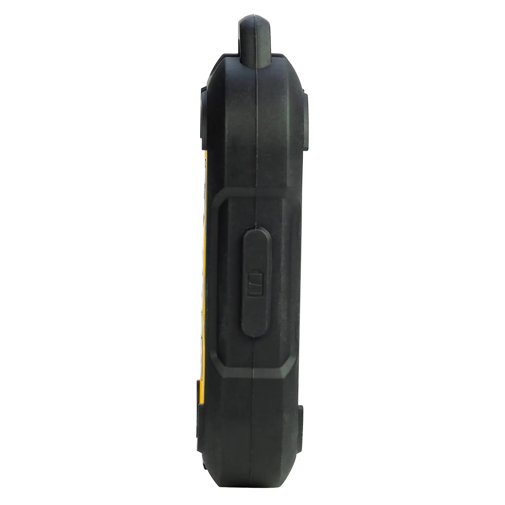 Side view of DEWALT 10K Powerbank power button