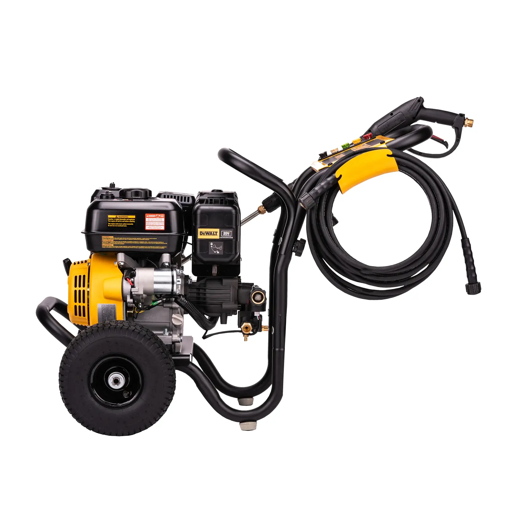 Profile of PressuReady 3400 PSI at 2.5 GPM Powered Cold Water Gas Pressure Washer.