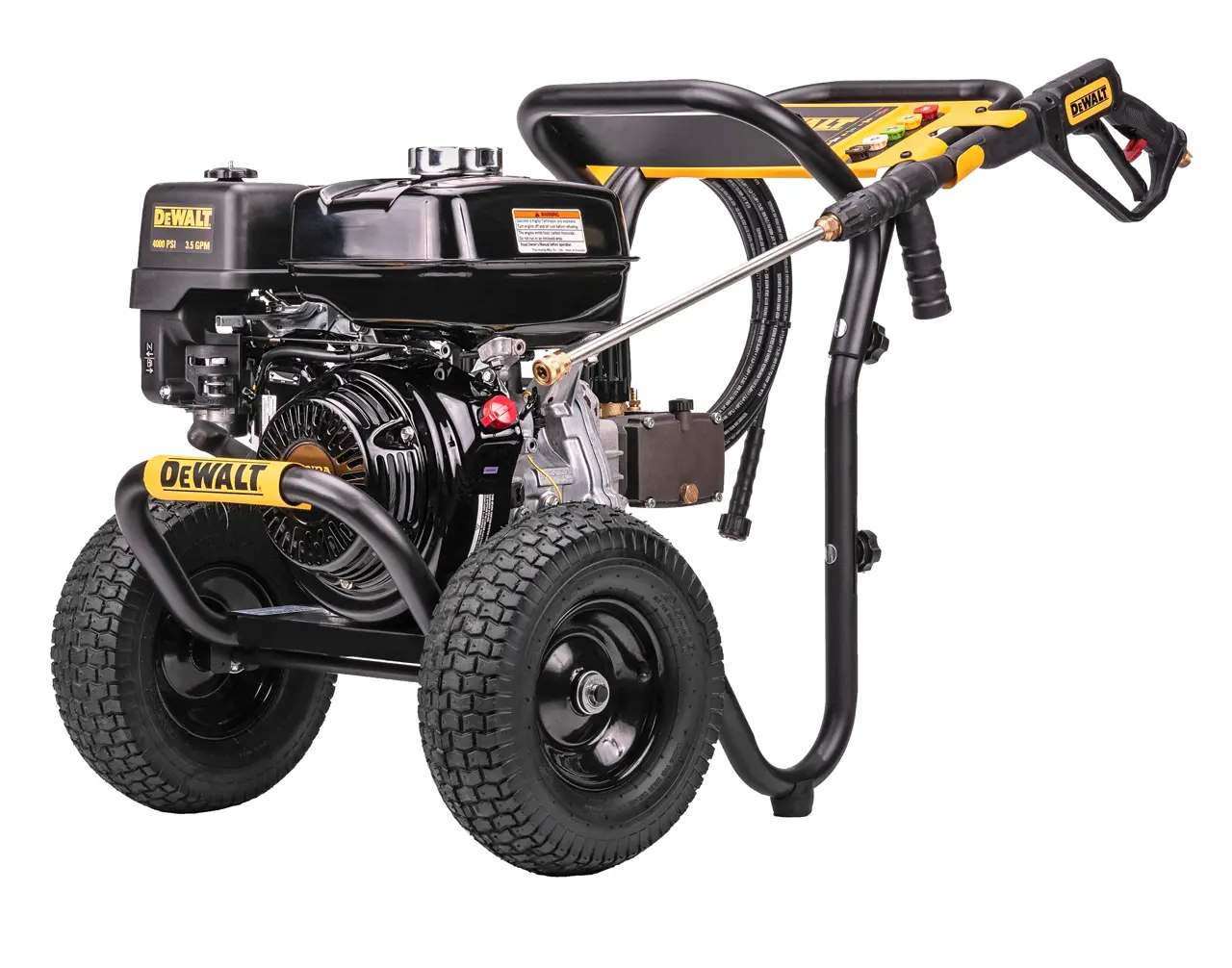 DEWALT Hidrolavadora Profesional a Gasolina 4000 PSI 3.5 GPM con Motor Honda GX270 DXPW4035