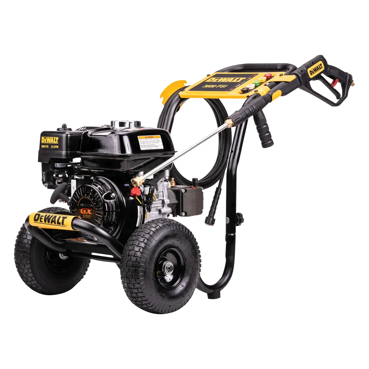 3600 Psi At 2.5 Gpm Cold Water Gas Pressure Washer
