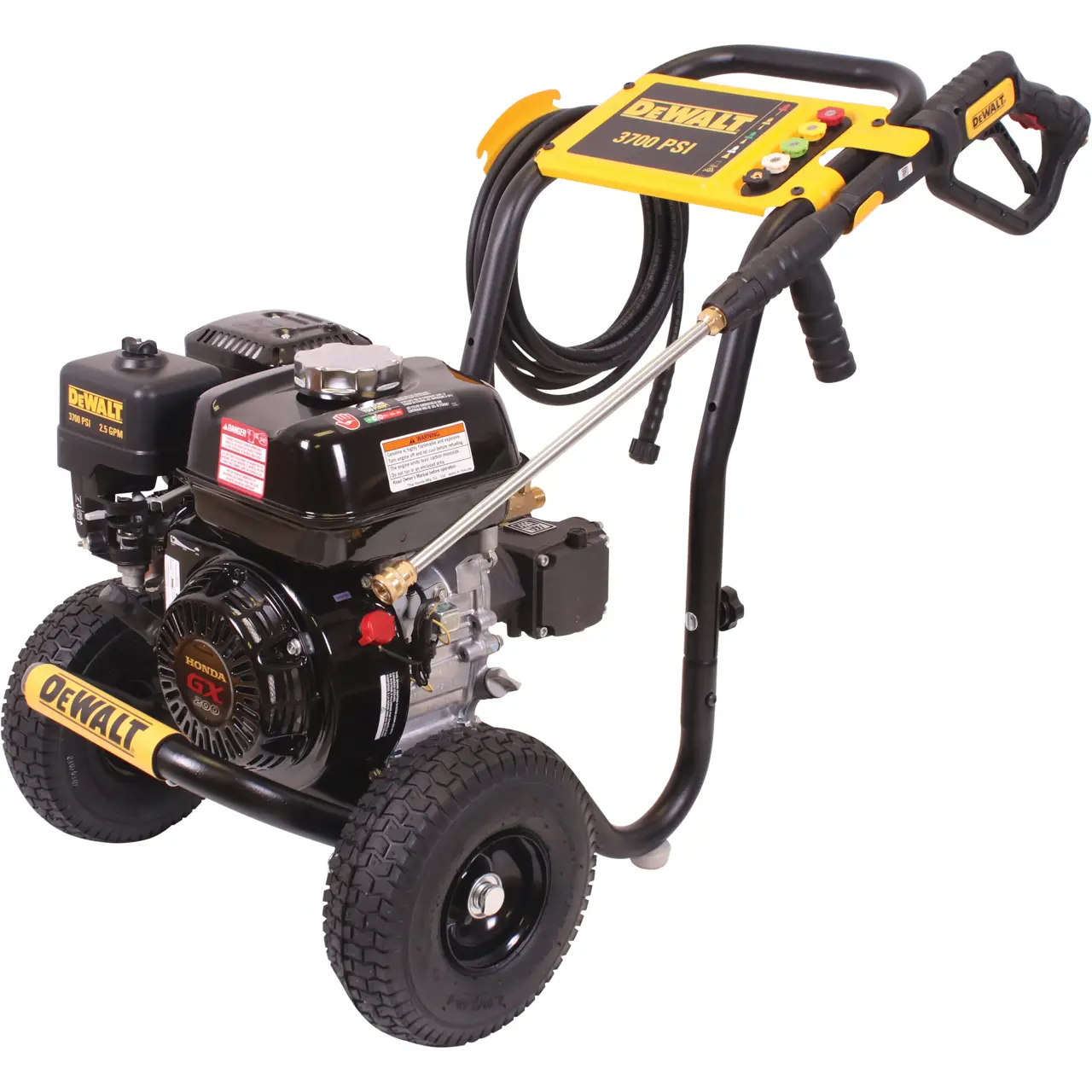 3700 PSI 2.5 GPM Cold Water Gas Pressure Washer