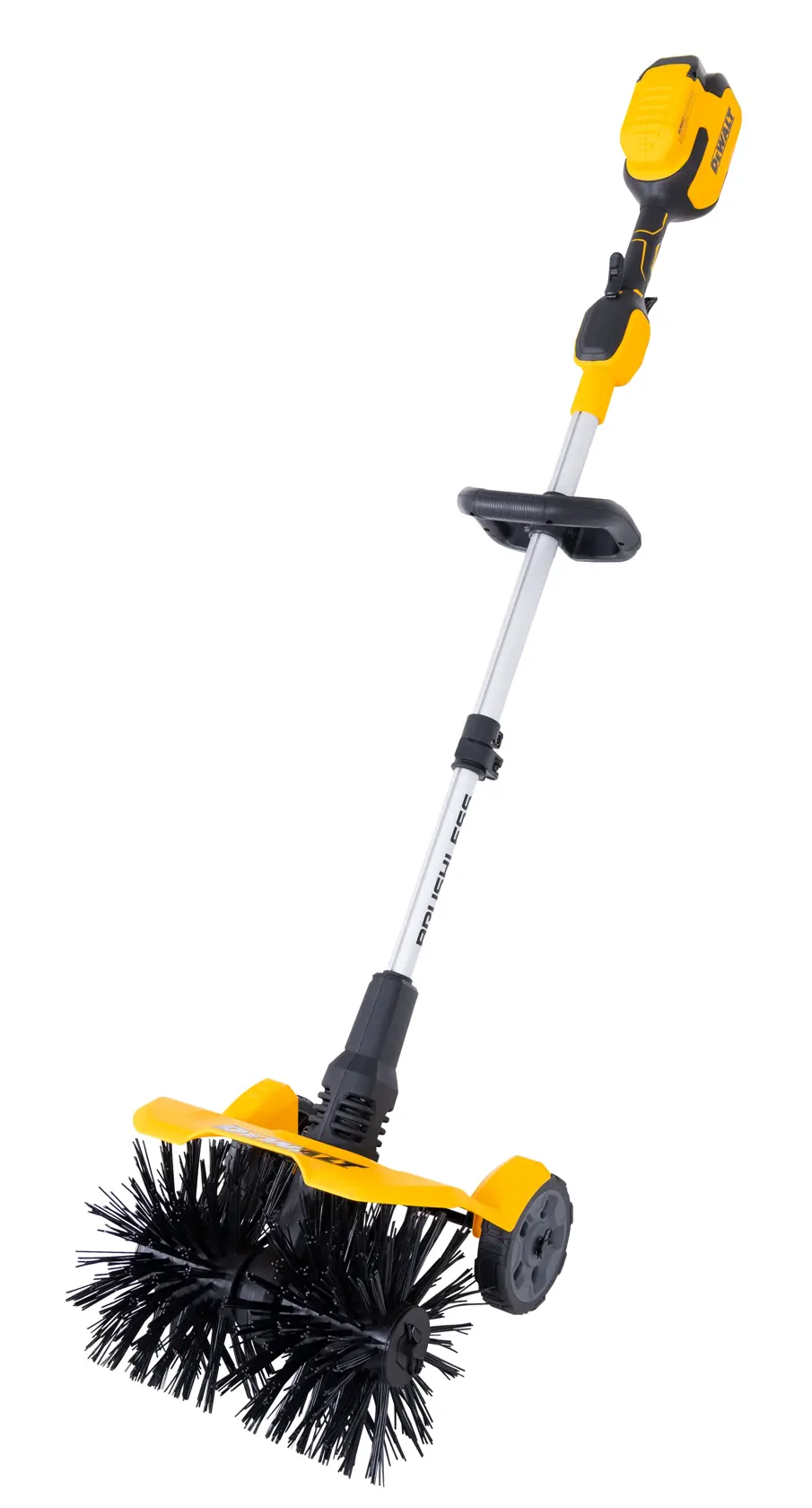 Powered Sweeper Front Side View