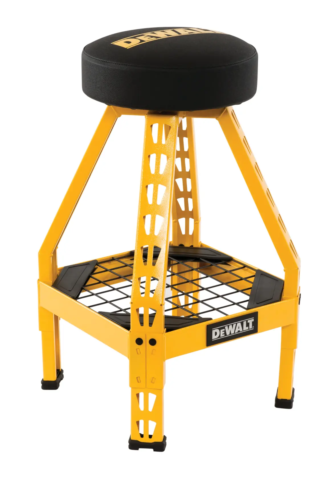 Profile of the 30 inch Swivel Shop Stool.