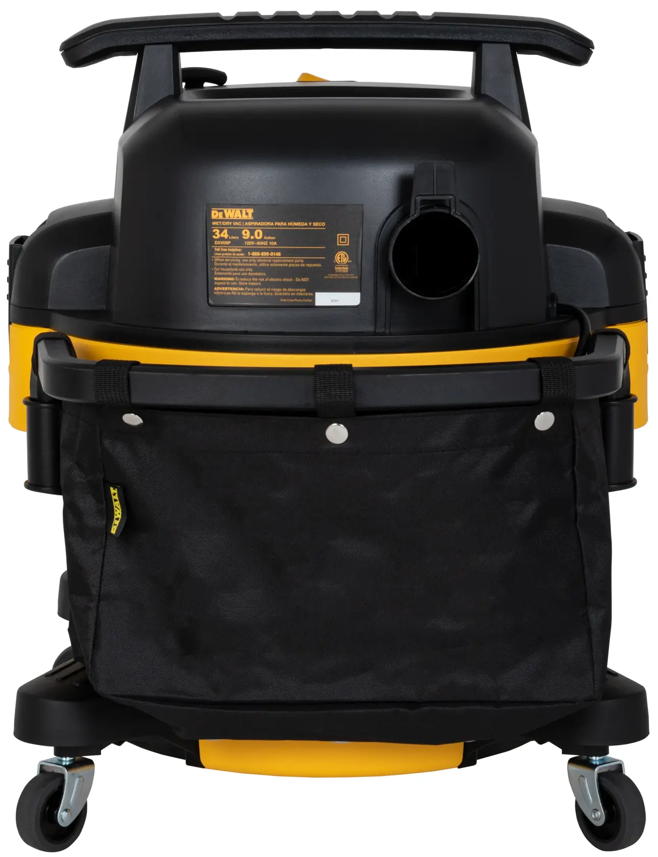 yellow and black DEWALT Shop Vacuum