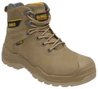 ¾ view facing right of the DEWALT Hayes men’s safety boot in stone