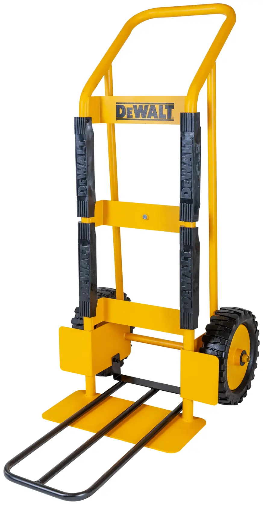 DeWalt DXWT-HT100-KIT Steel Hand Truck with Kit unfolded slight tilt to left