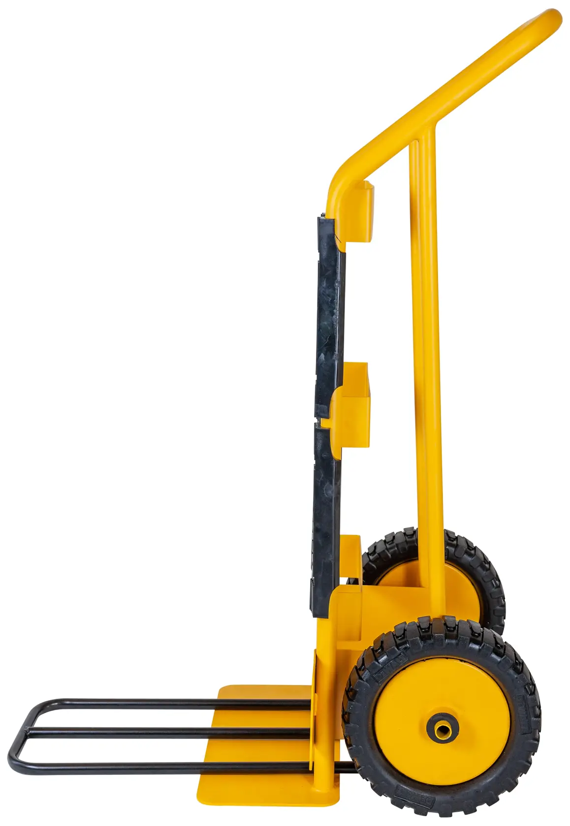DeWalt DXWT-HT100-KIT Steel Hand Truck with Kit unfolded left side