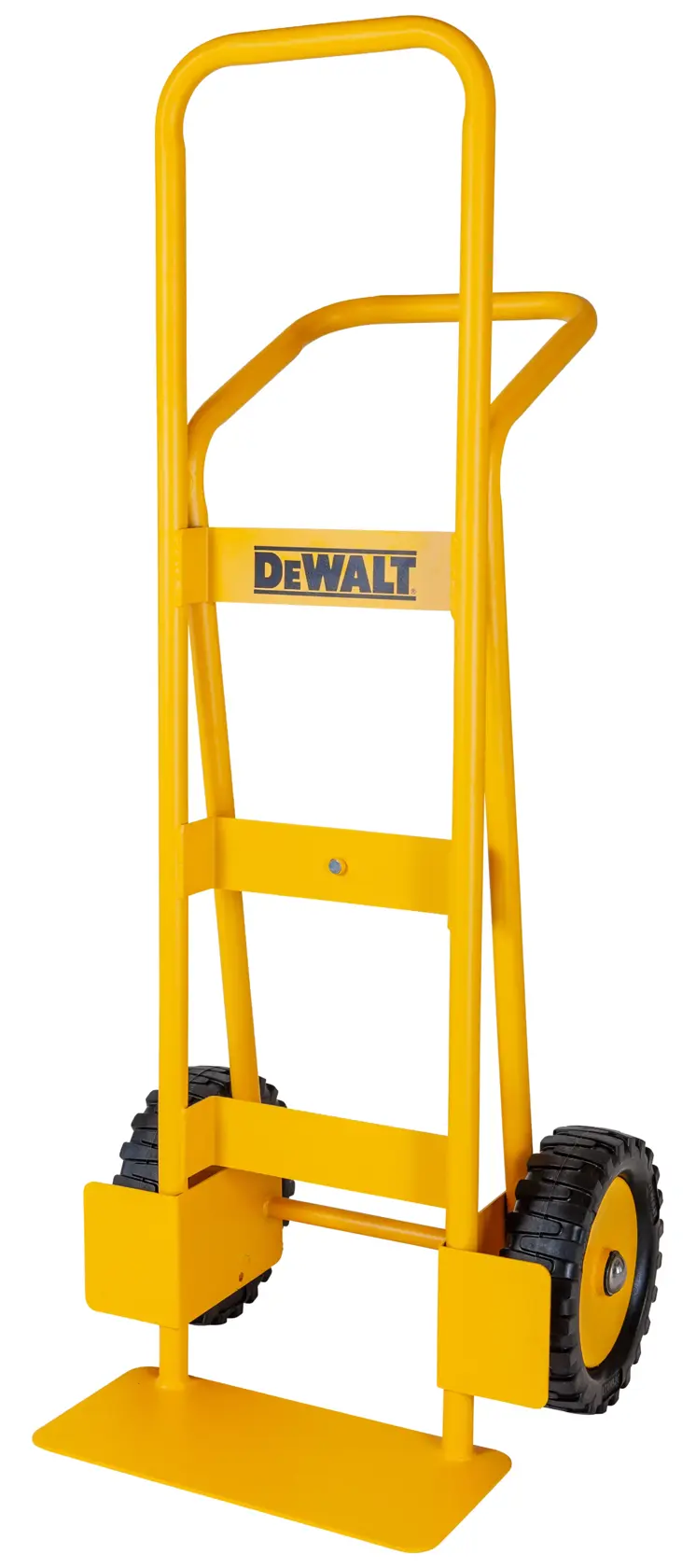 DeWalt DXWT-HT101 Extended Steel Hand Truck slight tilt to left