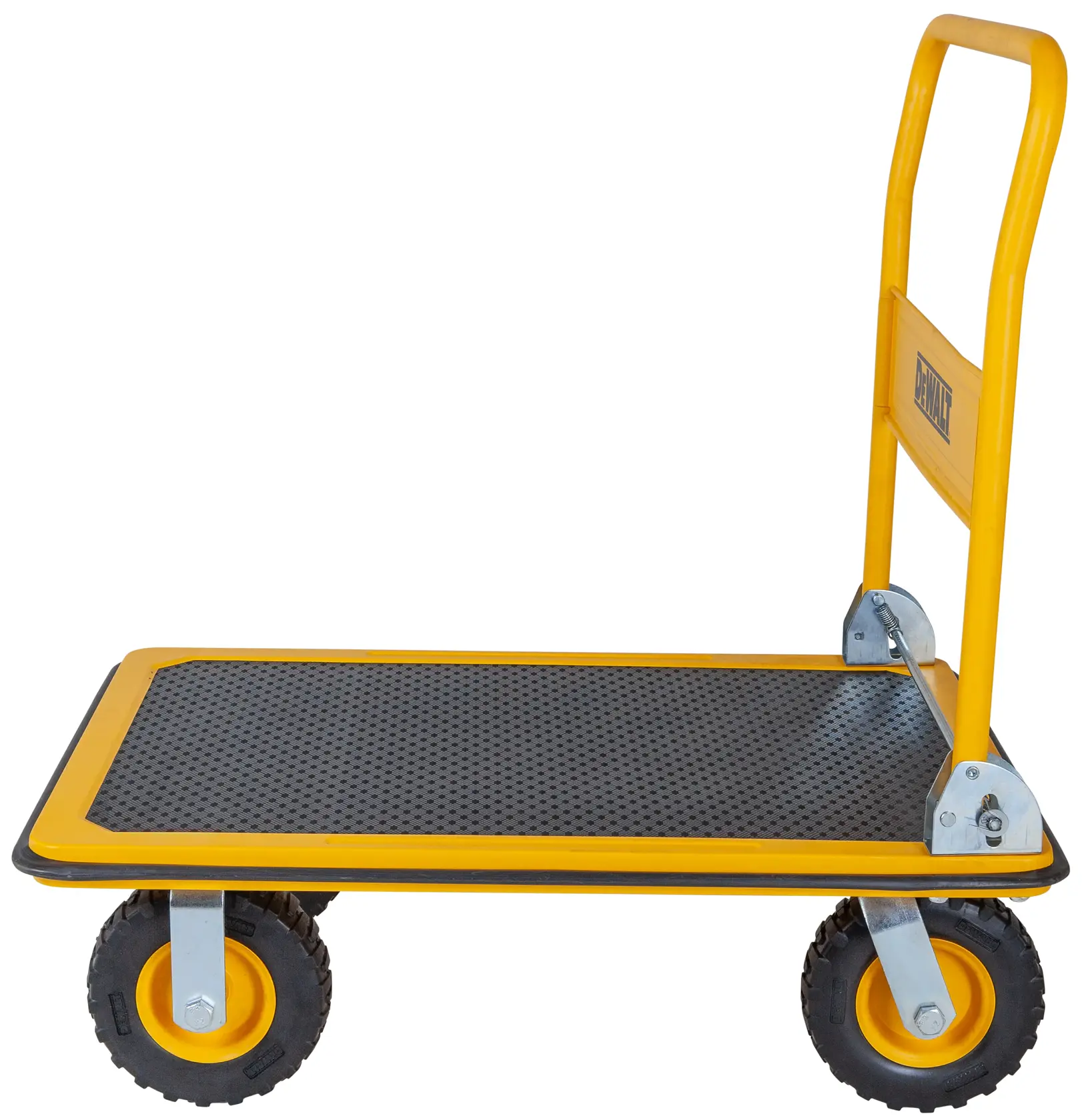 DeWalt DXWT-PC504 Steel Platform Cart unfolded left side