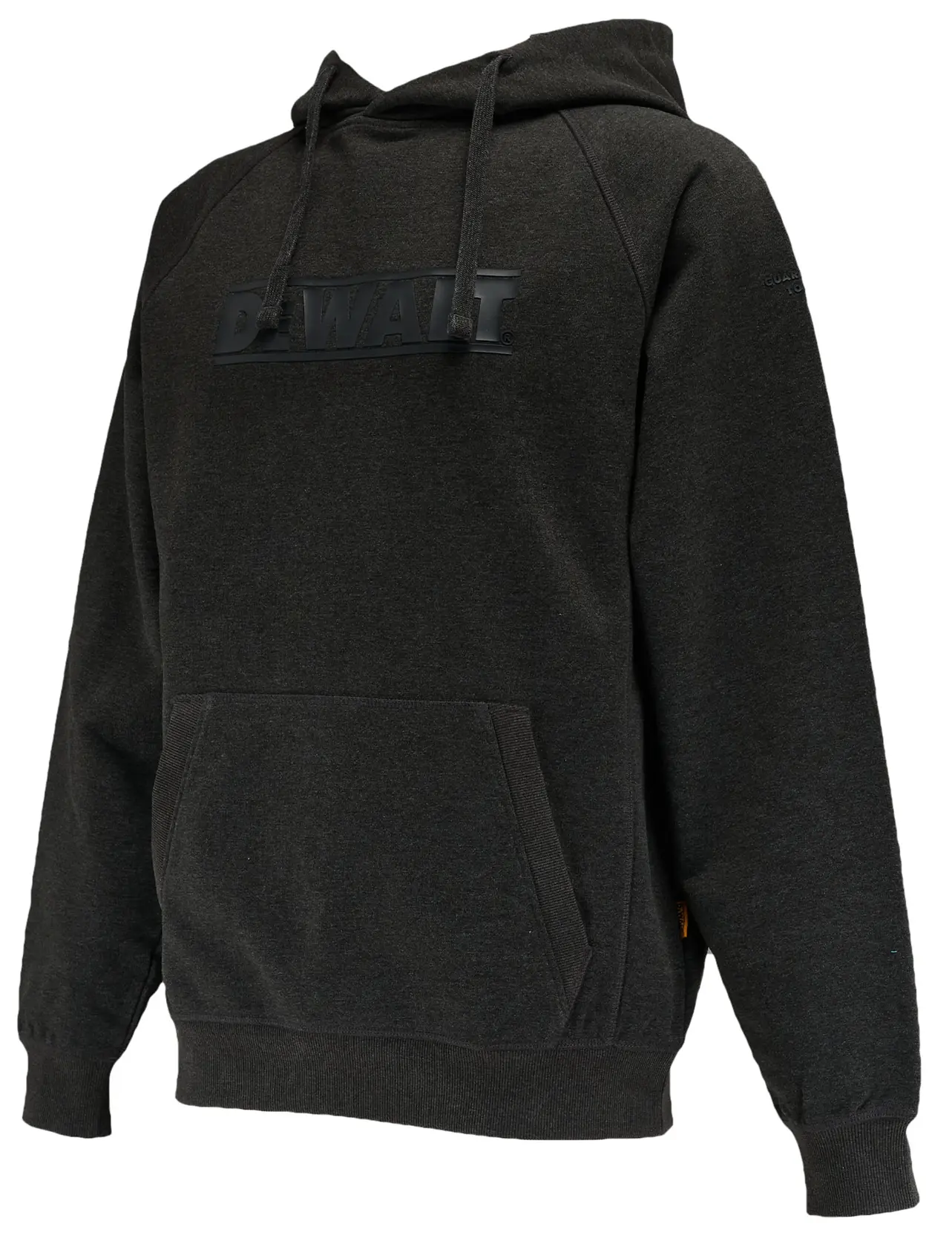 DEWALT® Rexburg Men's Water Resistant, Cottonpoly, Heavy Duty, Work Hoodie, Charcoal thumbnail 2